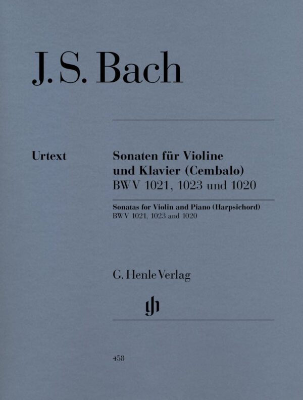 Sonatas for Violin and Piano (Harpsichord)