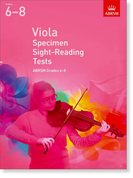 Viola Specimen Sight-Reading Tests Grades 6-8
