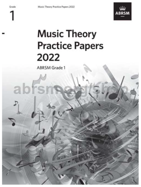 Music Theory Practice Papers 2022 Grade 1