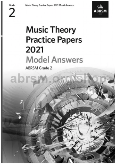 Music Theory Practice Papers Model Answers 2021, Grade 2