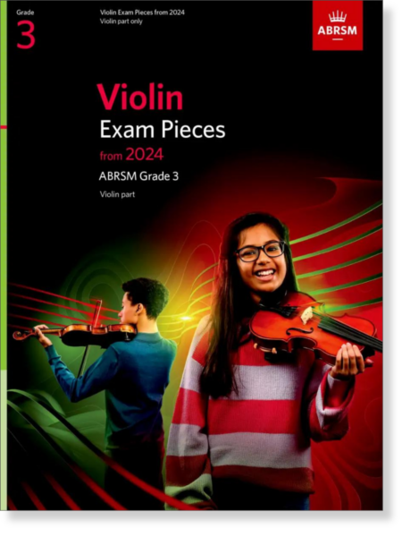 Violin Exam Pieces from 2024, Grade 3