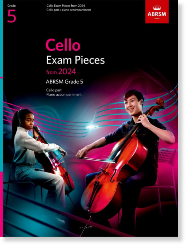 Cello Exam Pieces from 2024, Grade 5