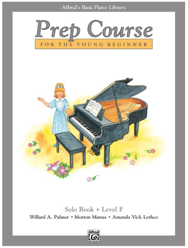 Alfred's Basic Piano Prep Course: Solo Book F