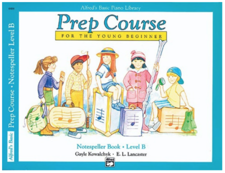 Alfred's Basic Piano Prep Course: Notespeller Book B