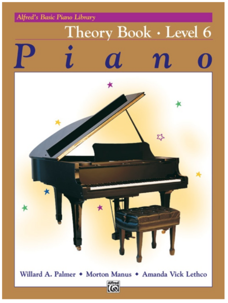 Alfred's Basic Piano Library: Theory Book 6