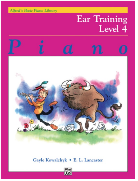 Alfred's Basic Piano Library: Ear Training Book 4