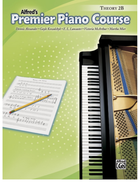 Alfred's Premier Piano Course, Theory 2B