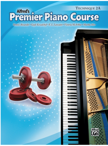 Alfred's Premier Piano Course, Technique 2A