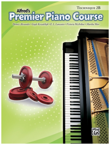 Alfred's Premier Piano Course, Technique 2B